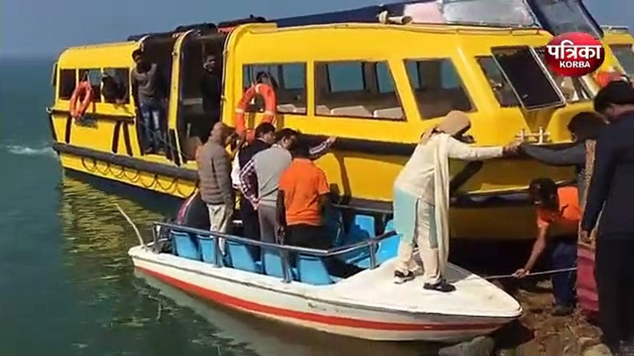 पर्यटन स्थल के रूप में विकसित होगा सतरेंगा, क्रुज पर सवार होकर बांगो पहुंचे अफसर...