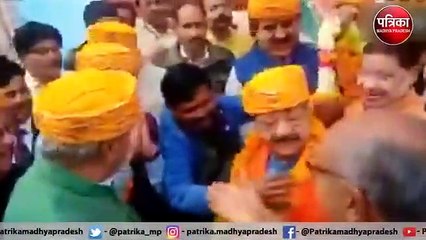 कैलाश विजयवर्गीय और दिग्विजय की मुलाकात