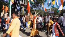 Tricolor rally held in the city, CAA supported