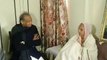 CM ashok gehlot visits his sister house in jodhpur