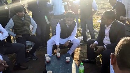 इंदौर दौरे पर आए थे नगरीय विकास मंत्री जयवर्धन सिंह