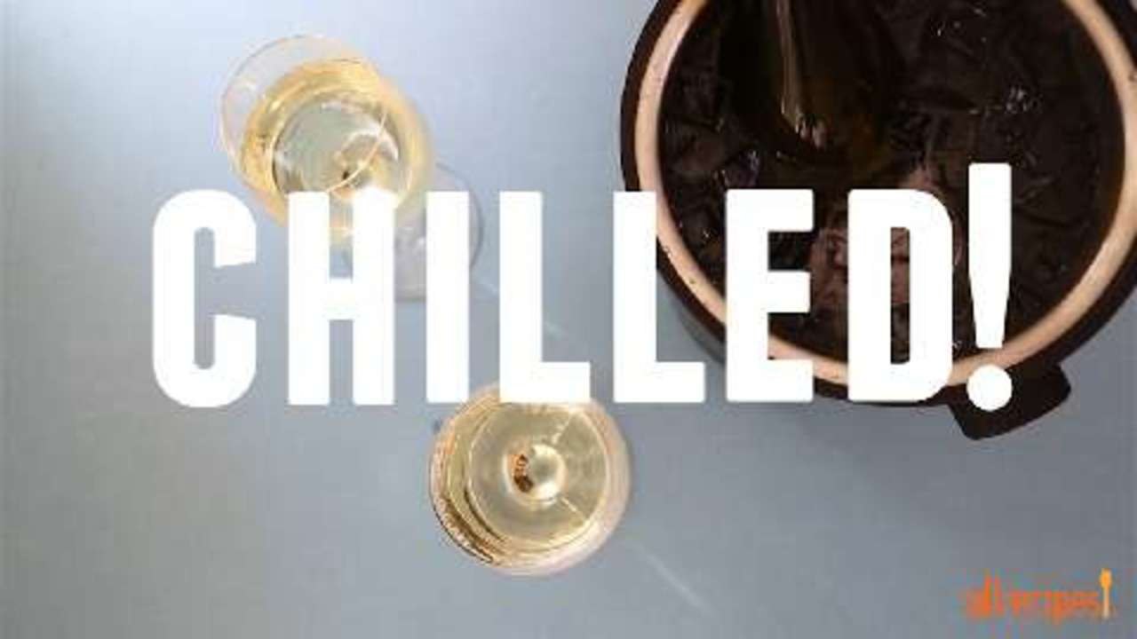 How to Chill Wine Fast