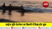 Bhumi Pednekar shared a video while bathing in the sea