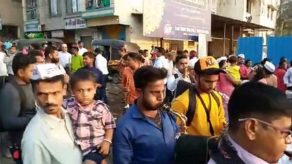 दिवा में साईं भक्तों ने लिया पादुका दर्शन का लाभ