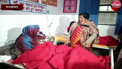 जिला अस्पताल का निरिक्षण, महिलाअों ने दी जानकारी