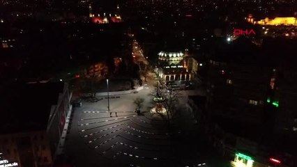 Bursa'da sokağa çıkma yasağı sonrası sessizlik hakim