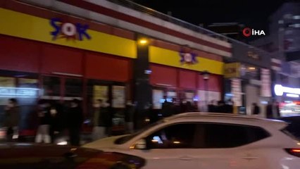 İstanbul'dan kuyruk sırası görüntüleri böyle görüntülendi