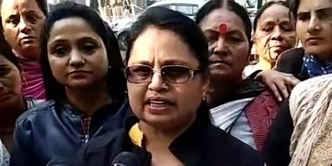 VIDEO: महिलाओं को सुरक्षा दिलाने के लिए हुआ प्रदर्शन