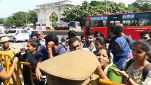Madras University students protest against CAA continues