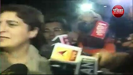 CAA Protest : Big accusation of Priyanka Gandhi, strangled me