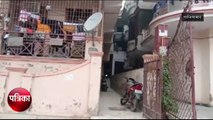 चार मंजिला इमारत से कूदे 28 वर्षीय युवक को लोगों किया कैच, देखें Live Video