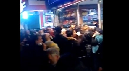 Yasak geldi millet sokakta kavgaya tutuştu