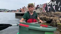 Copenhagen: kayaking free of charge while collecting waste