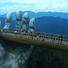 The "hands of God": A look at Vietnam's Golden Bridge