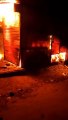 सरपंच पति के भाई ने ग्रामीणों को भड़का कर लगवाई दो दुकानों में पेट्रोल डालकर आग