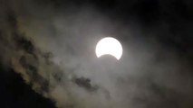 Eclipse eclipsed for three hours, darkness shone from moment to moment