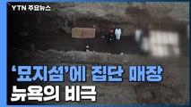 뉴욕의 비극...쌓이는 시신, '묘지섬'에 집단 매장 / YTN