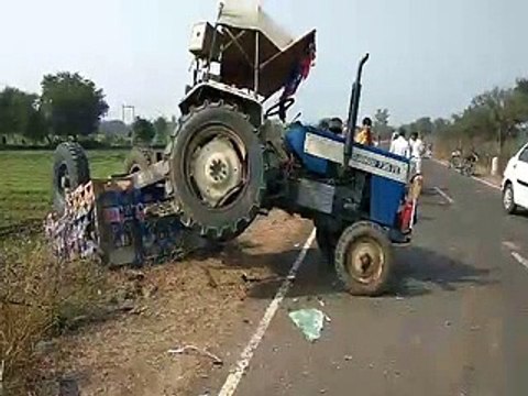 Road accidents took away three lives