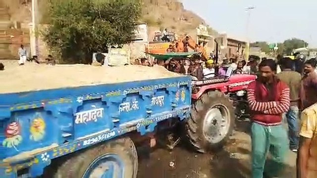 road accident at kaylana road of jodhpur