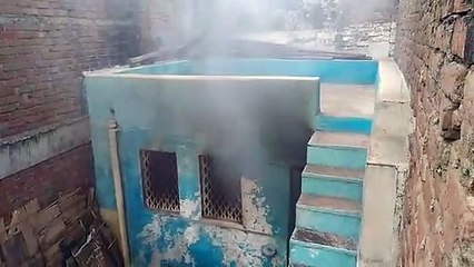 home fire in gwalior