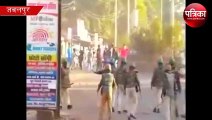 ACC NRC protest video Viral, jabalpur me patharbaj ki pitai ka video