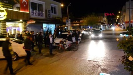 Kırıkhan'da vatandaşlar fırın ve marketlere akın etti