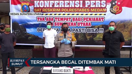 Tersangka Begal Ditembak Mati