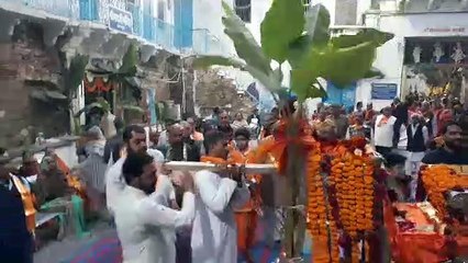 विठृलनाथजी के प्राकट्योत्सव पर निकली शोभायात्रा