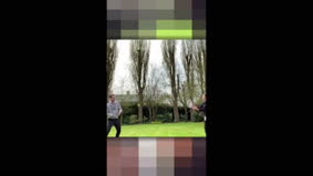 Fans take on Andy Murray's 100 volley challenge