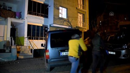 Kırşehir'de 12 daireli bina karantinaya alındı