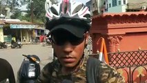 Youth started a cycle journey for awareness