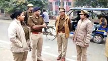 Meerut में येलो अलर्ट जारी, पुलिस फोर्स के साथ सड़कों पर उतरे आईजी व एसएसपी, देखें Video