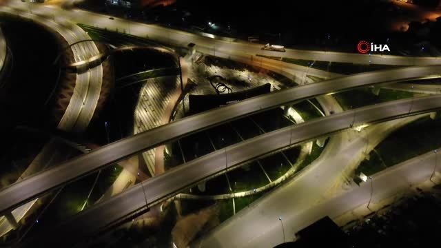 Sokağa çıkma yasağı sonrası Denizli hayalet şehre dönüştü