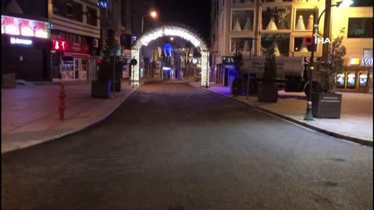 Çorlu ve Malkara'da sokağa çıkma yasağı başladı