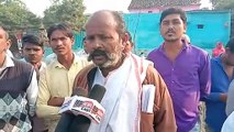 Villagers protest against railway under bridge