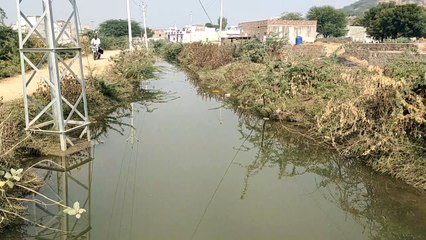 मोरेल बांध से रोका जल वितरण