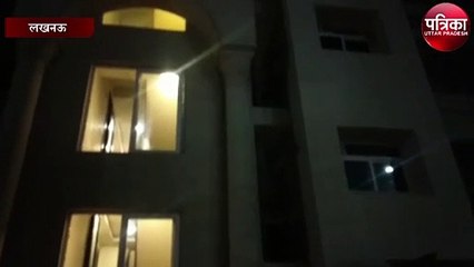 see video : राजधानी के अपार्टमेंट में लगी आग,देर से पहुंची पुलिस