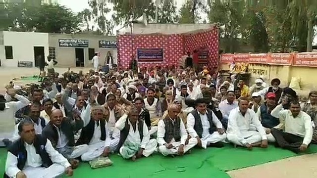 Indenture to reduce water sent, movement of Prithvi Putra for canal water continues for third day