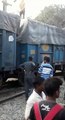 Young man reached on goods train