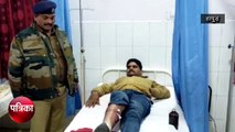 Hapur: वारदात को अंजाम देने जा रहे दो बदमाशों को पुलिस ने गोली मारकर किया पस्त, देखें Video