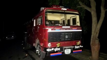 एसएसपी आवास के कक्ष में लगी आग