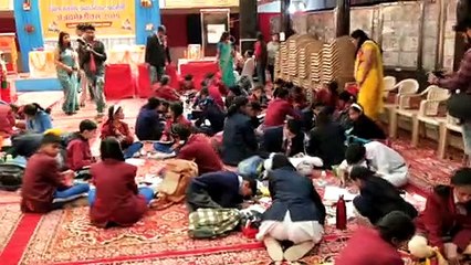 अजयमेरु पैक्स-2019: गांधीभवन पर विशेष आवरण जारी, प्रदर्शनी का आयोजन