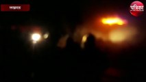 राजधानी में देर रात महिला स्टोर में लगी आग