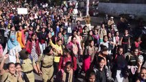jodhpur KN college girls rally against rape cases in india