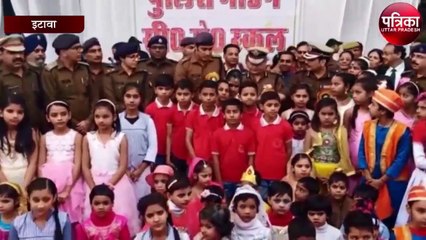 डीजीपी ओ.पी.सिंह ने इटावा पुलिस लाइन में कई कार्यक्रमों में की हिस्सेदारी