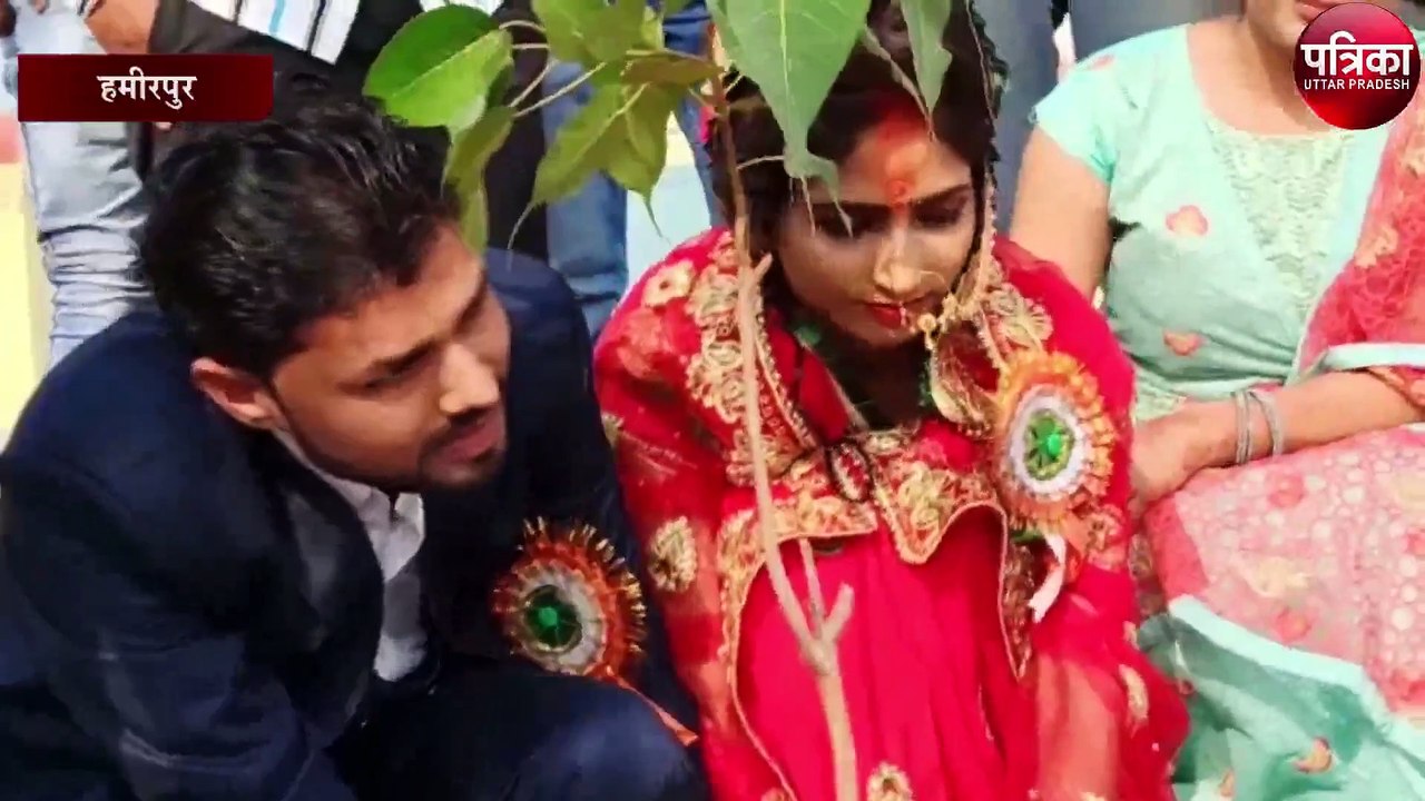 नवविवाहित जोड़े ने पर्यावरण को सुरक्षित रखने के...