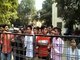 छात्रों ने कलेक्ट्रेट पर किया विरोध प्रदर्शन