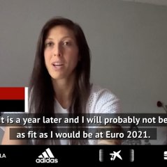 Tải video: Hermoso not happy with Women's Euros moving to 2022