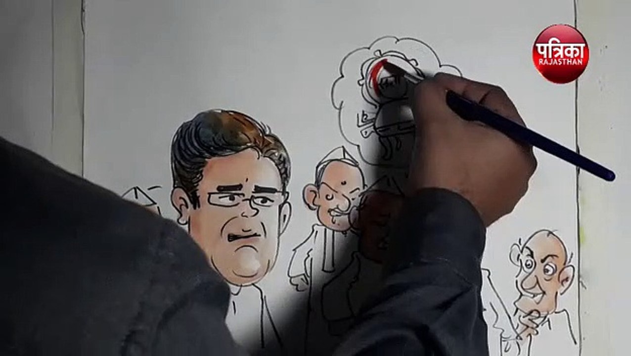 क्या सरकार जनता की सेवा के लिए बनती है ?,देखिए कार्टूनिस्ट लोकेन्द्र की तूलिका से