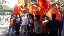 ABVP protests over irregularities prevailing in OBC hostel